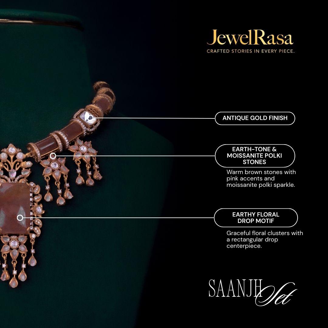Elegant antique gold jewelry design